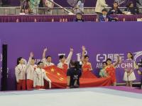 九游娱乐靠谱-体操男子团体赛，中国队斩获银牌