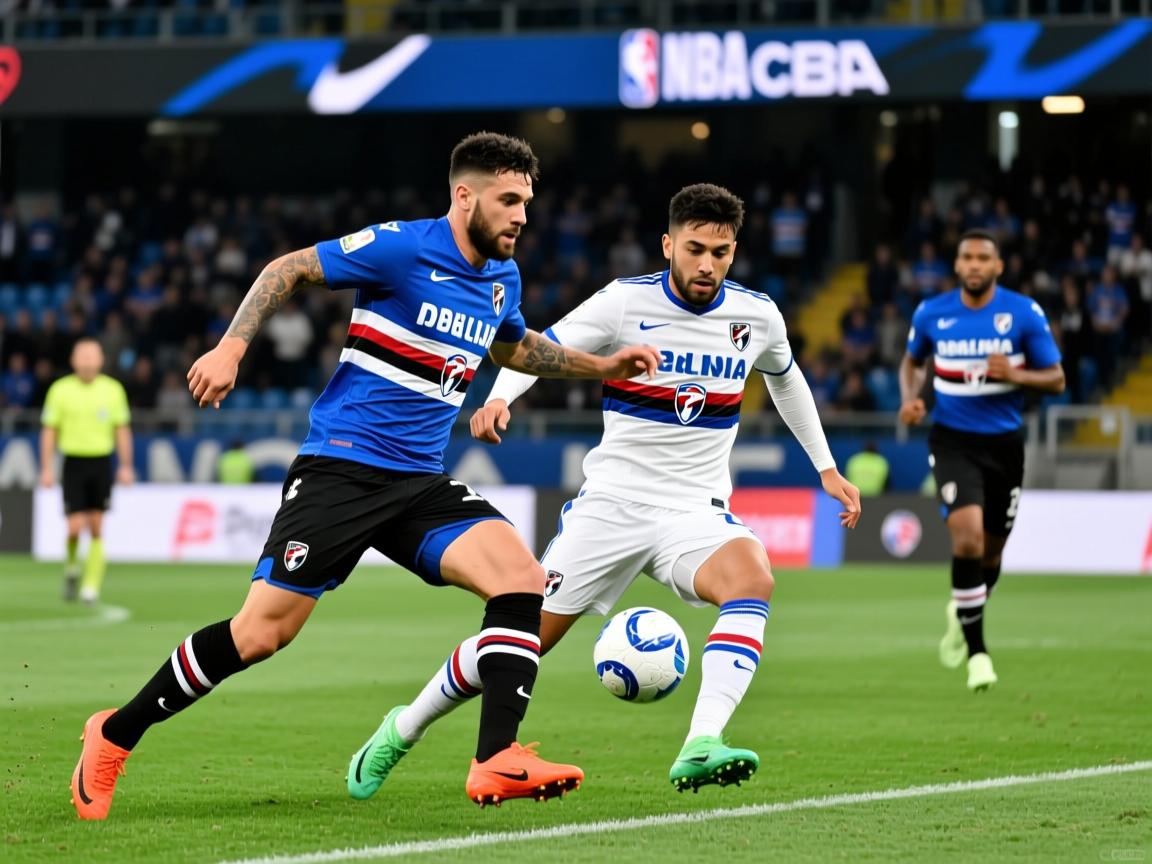 桑普多利亚力克对手，实现反超